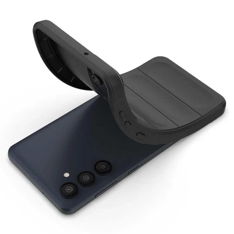 Mobiele telefoonbeschermer voor Samsung Galaxy M55 5G / C55 5G / F55 5G, stootvaste TPU achterkant - Wit