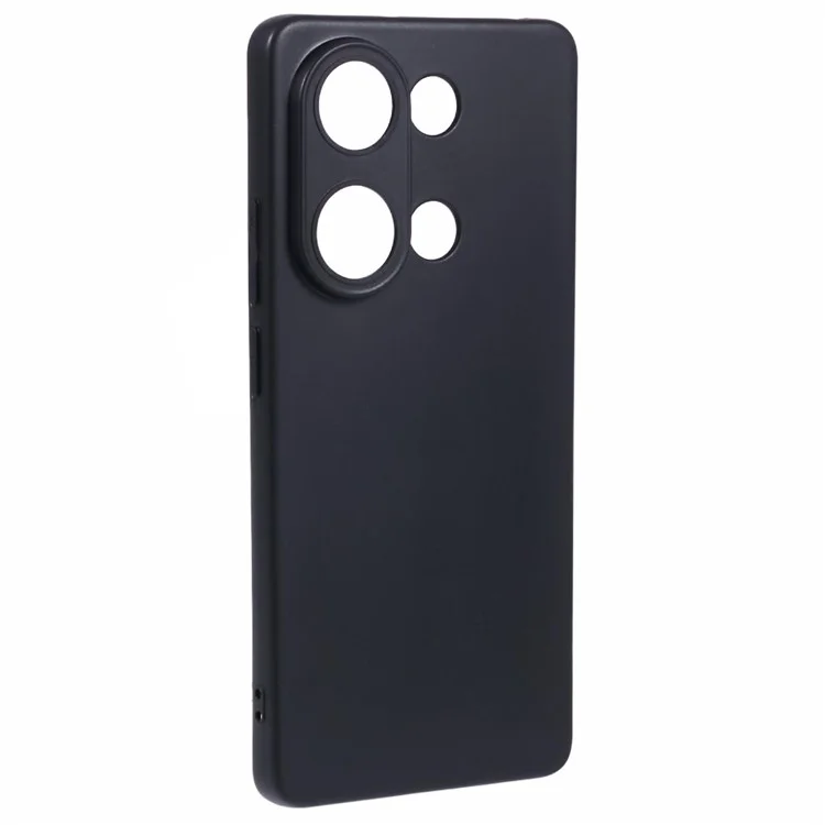 Para Xiaomi Redmi Note 13 Pro 4G / Poco M6 Pro 4G Capa de Telefone Celular - Design Brilhante Capa TPU - Preto