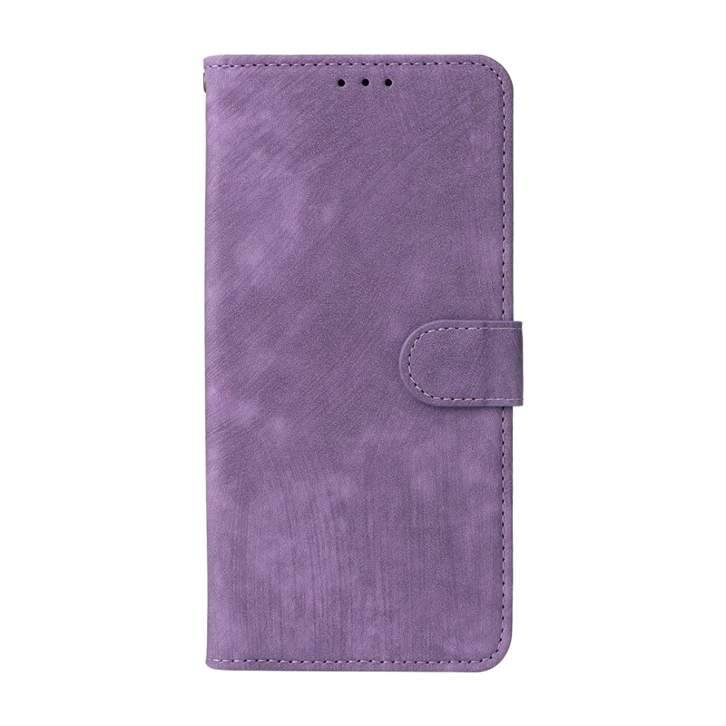 For TECNO Camon 30 4G CL6 Phone Case Magnetic Clasp RFID Blocking Wallet Cover - Purple