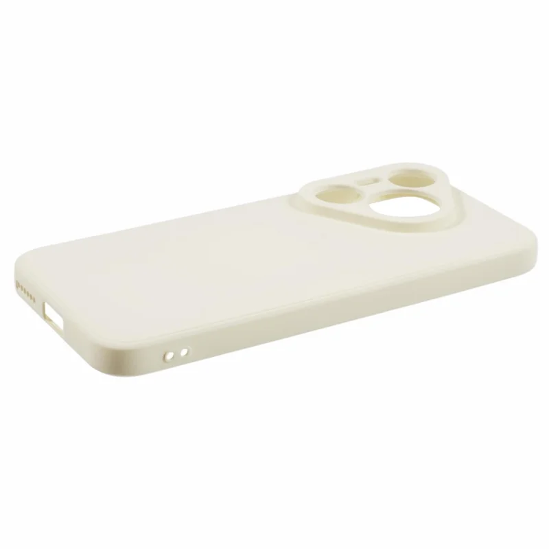 For Huawei Pura 70 Pro / 70 Pro+ Case Fiber Lining Soft TPU Solid Color Phone Cover - White