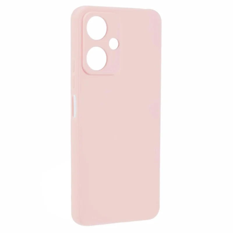 For Xiaomi Redmi 13C 5G / Poco M6 5G Case Straight Edge TPU Phone Cover Anti-Scratch Phone Shell - Pink