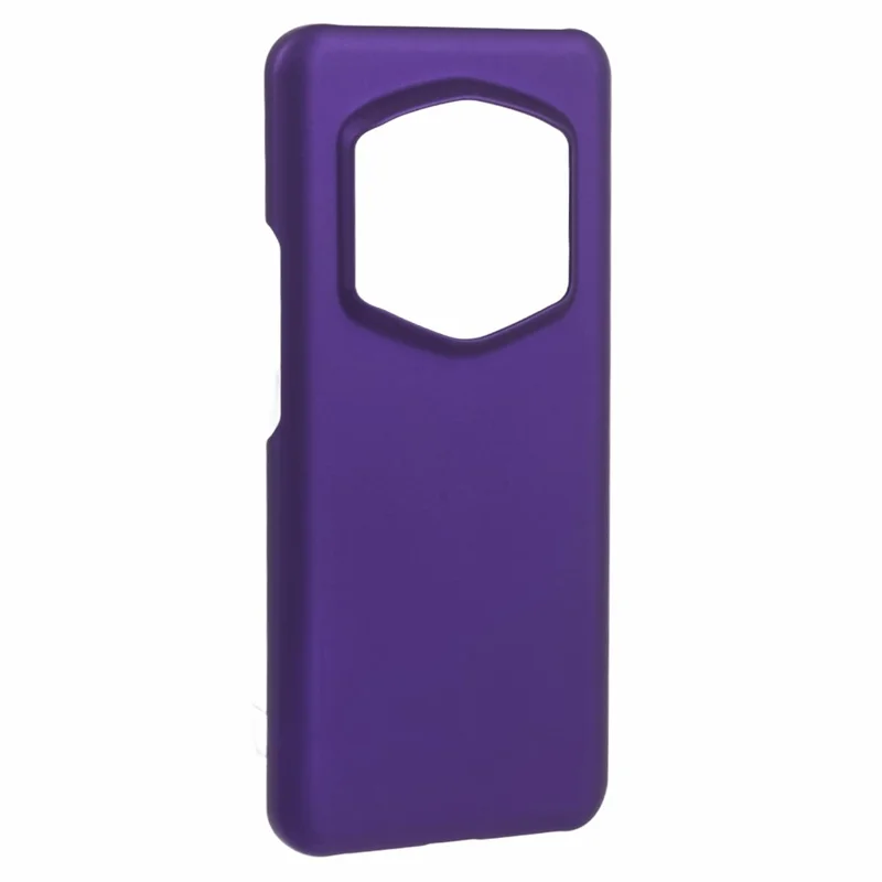 Capa de telefone rígida de design Porsche 5G For Honor Magic6 RSR com toque de pele - Roxa