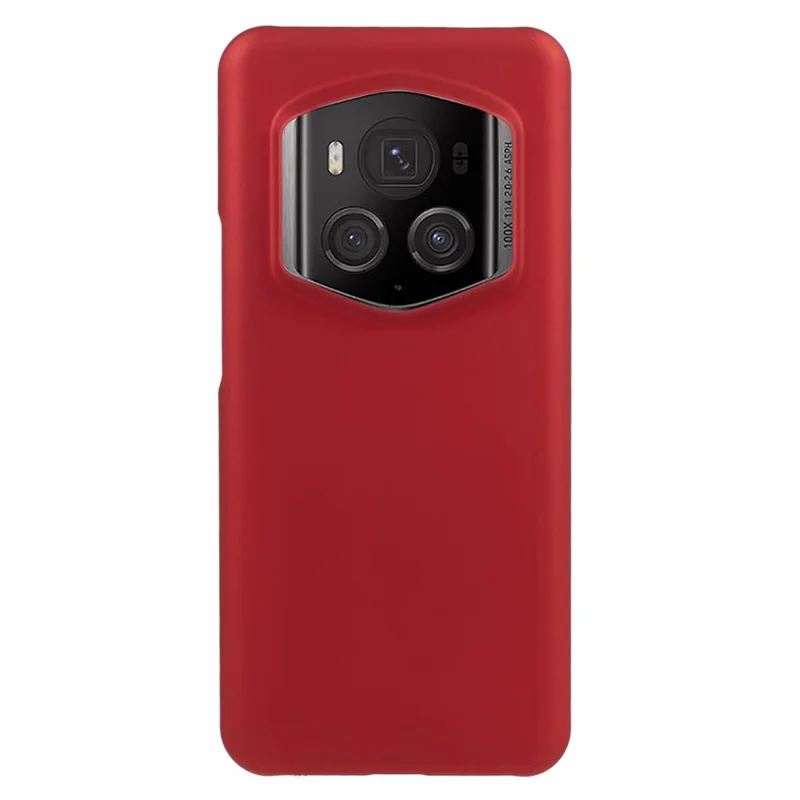 Pour Honor Magic6 RSR Porsche Design 5G Étui Rigide PC Téléphone Couverture Mat Étui de Téléphone avec Toucher Peau - Rouge