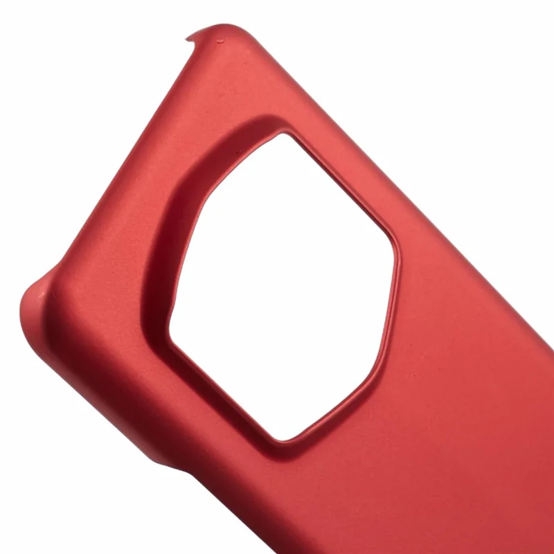 Pour Honor Magic6 RSR Porsche Design 5G Étui Rigide PC Téléphone Couverture Mat Étui de Téléphone avec Toucher Peau - Rouge