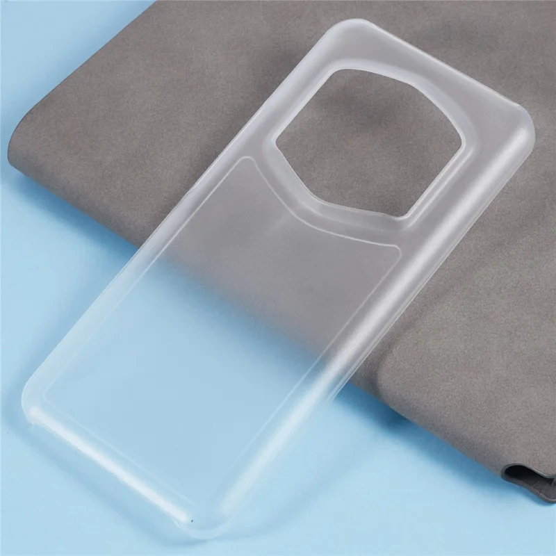 For Honor Magic6 RSR Porsche Design 5G Hard PC Phone Cover Matte Phone Case with Skin-touch Feeling - Transparent