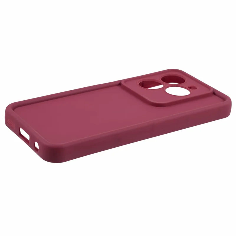 For Infinix Hot 40 / 40 Pro Flexible TPU Cover Anti-Drop Thickened Cell Phone Shell Case - Red
