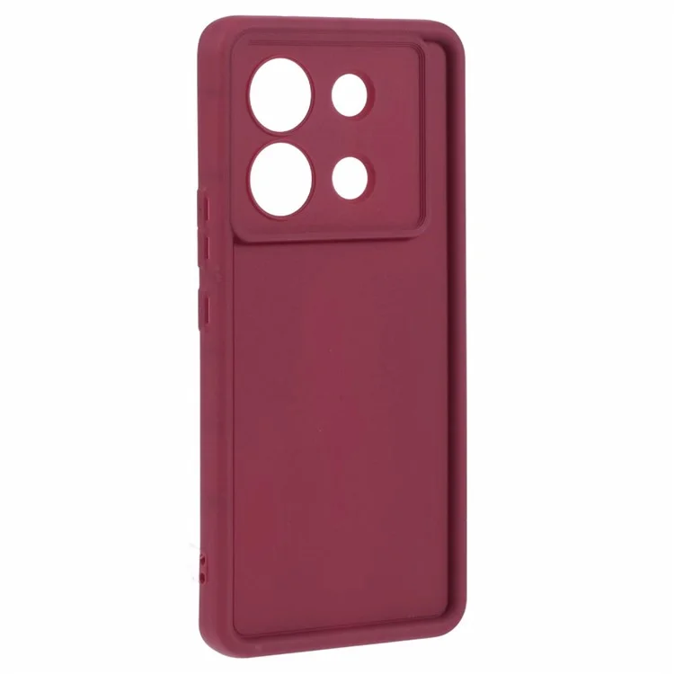 For Infinix Zero 30 5G Cover Thickened Shockproof TPU Cell Phone Case - Red