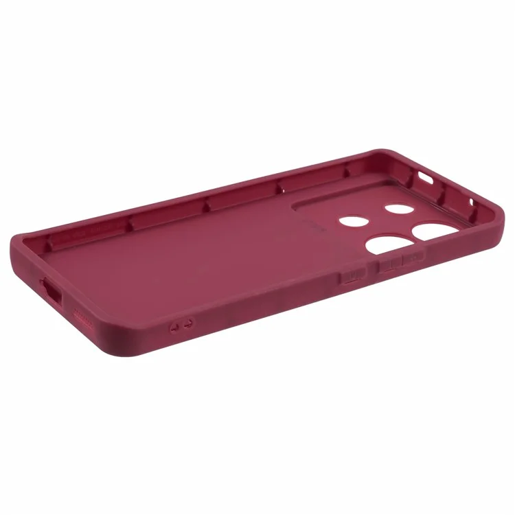 For Infinix Zero 30 5G Cover Thickened Shockproof TPU Cell Phone Case - Red