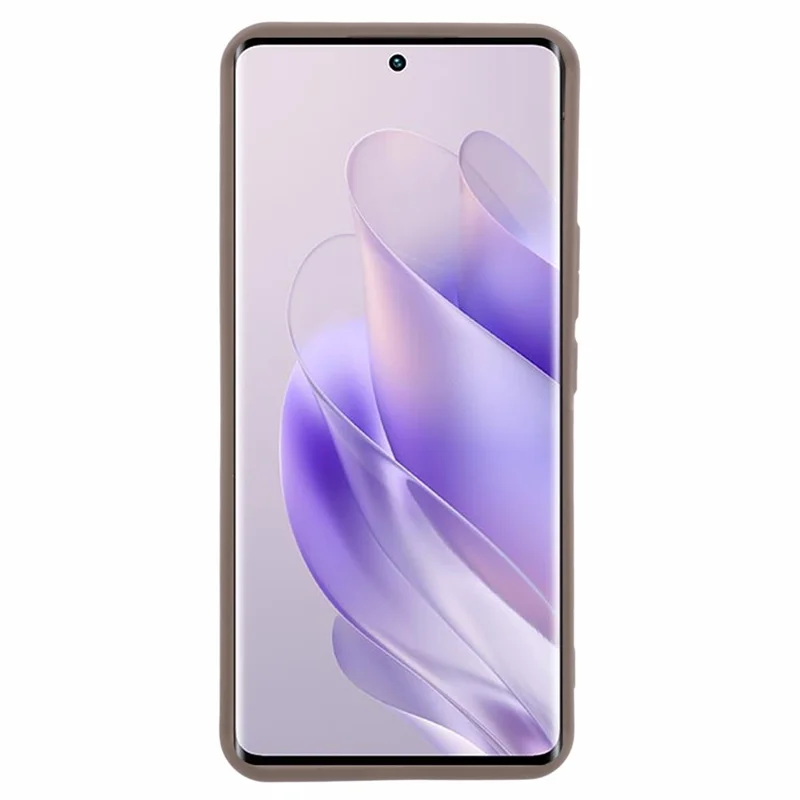 For Infinix Zero 30 5G Cover Thickened Shockproof TPU Cell Phone Case - Brown