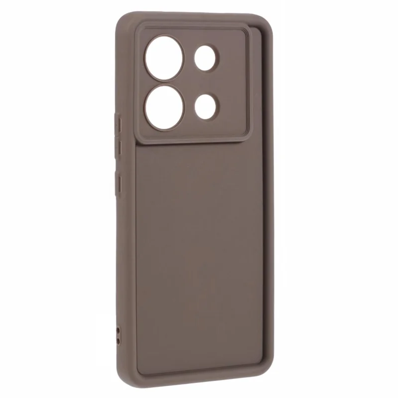 For Infinix Zero 30 5G Cover Thickened Shockproof TPU Cell Phone Case - Brown