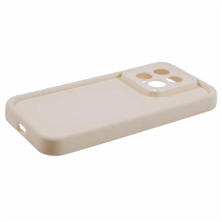 For Xiaomi 14 Wholesale Phone Cases Anti-Drop Thickened TPU Mobile Phone Cover - Beige