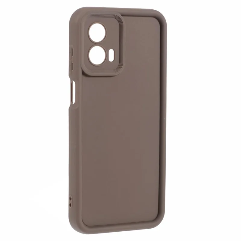 For Motorola Moto G53 5G Case Soft TPU Phone Cover Anti-Drop Matte Cell Phone Shell - Light Brown