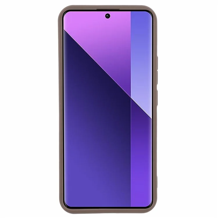 For Xiaomi Redmi Note 13 Pro+ 5G Cover Wholesale Thickened TPU Shockproof Phone Case - Brown