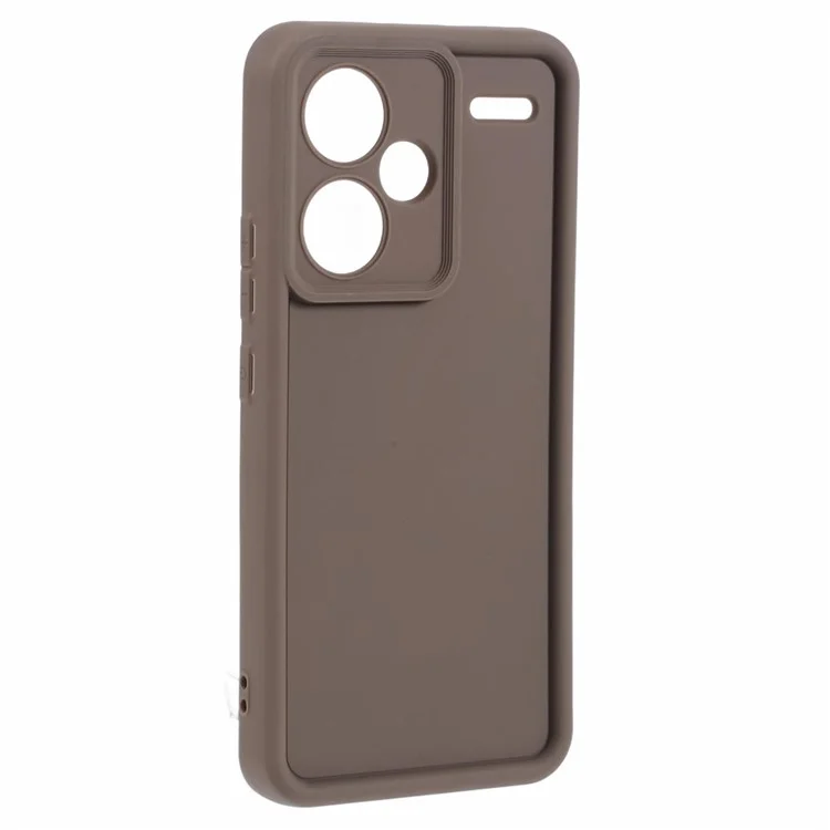 For Xiaomi Redmi Note 13 Pro+ 5G Cover Wholesale Thickened TPU Shockproof Phone Case - Brown