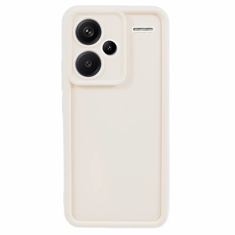 For Xiaomi Redmi Note 13 Pro+ 5G Cover Wholesale Thickened TPU Shockproof Phone Case - Beige