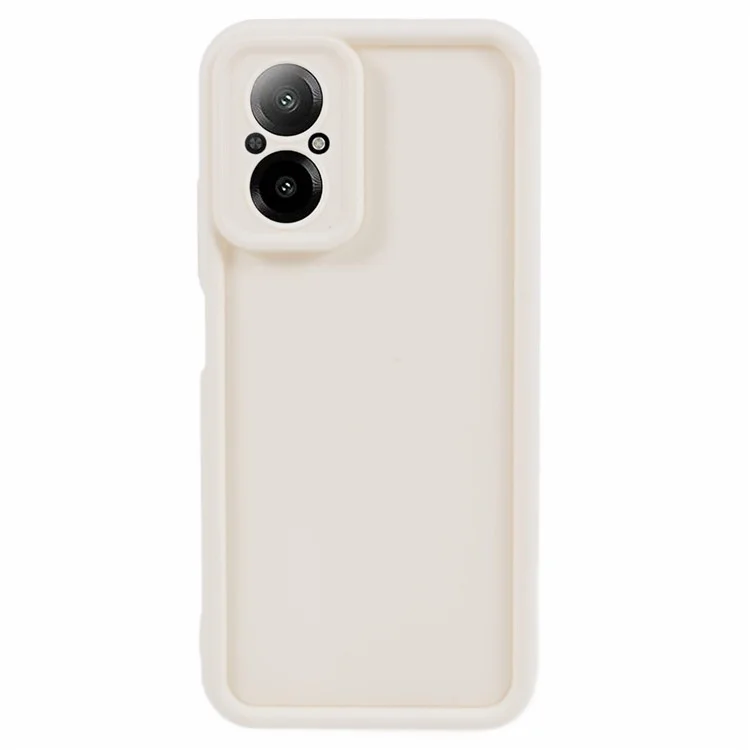 Para capa Realme C67 4G, caso Anti-Drop Thickened TPU Acessórios de telefone celular por atacado - Bege
