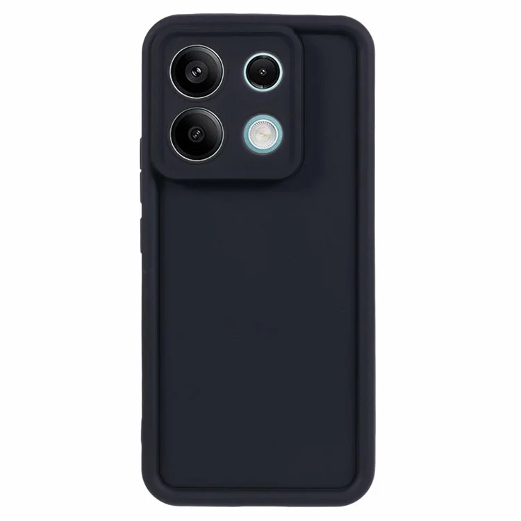 Для Xiaomi Redmi Note 13 Pro 5G / Poco X6 5G TPU-чехол с защитой от падения, матовый чехол для телефона - черный