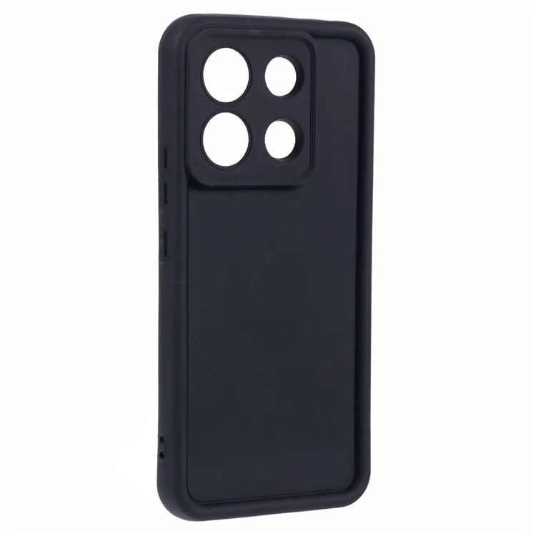 Для Xiaomi Redmi Note 13 Pro 5G / Poco X6 5G TPU-чехол с защитой от падения, матовый чехол для телефона - черный