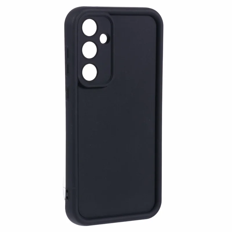 Phone Case for Samsung Galaxy A55 5G TPU Phone Cover Anti-Drop Thickened Cell Phone Protector - Black