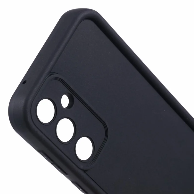 Phone Case for Samsung Galaxy A55 5G TPU Phone Cover Anti-Drop Thickened Cell Phone Protector - Black