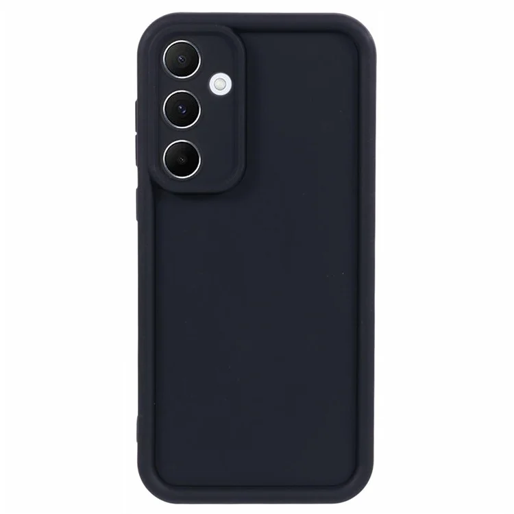 Per Samsung Galaxy A35 5G Case Fingerprint-free TPU Cover posteriore del telefono Anti-drop Shell del telefono - Nero