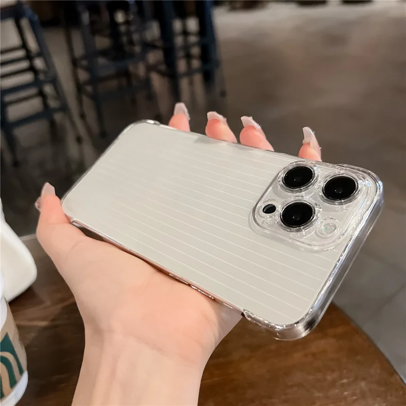 Оптовые телефонные принадлежности для чехлов iPhone 14 Pro Max без боковой рамки Дизайн ПК Чехол