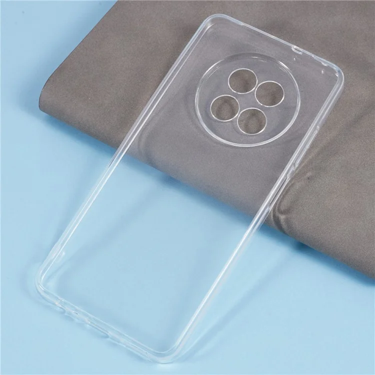 For Realme 12 Clear Phone Case Glossy Watermark-Free Soft TPU Cover