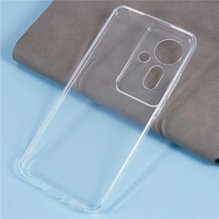 Per Oppo Reno11 F 5G Clear Case Glossy Watermark-Free Soft TPU Phone Cover