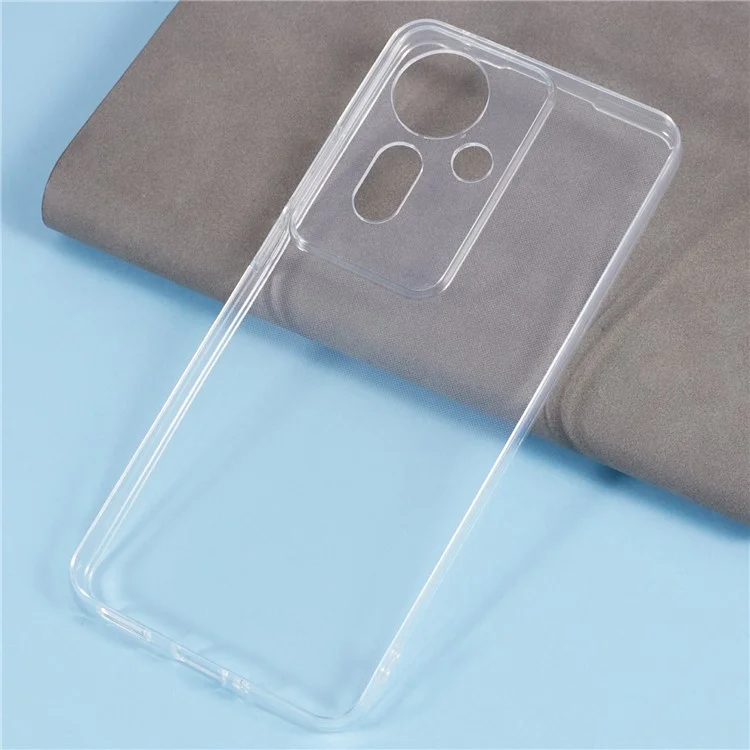 Per Oppo Reno11 F 5G Clear Case Glossy Watermark-Free Soft TPU Phone Cover