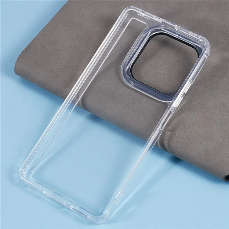 For Xiaomi Redmi Note 13 4G Case High Clarify PC+TPU Anti-Scratch Phone Cover - Transparent