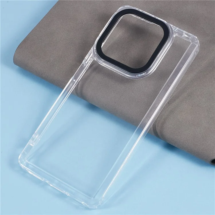 For Xiaomi Redmi Note 13 4G Case High Clarify PC+TPU Anti-Scratch Phone Cover - Transparent