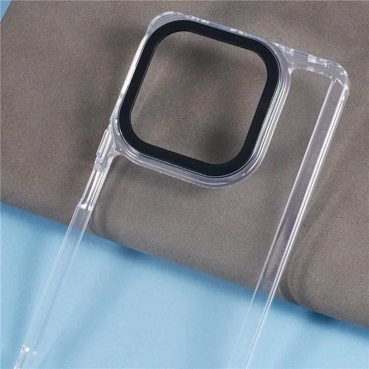 For Xiaomi Redmi Note 13 4G Case High Clarify PC+TPU Anti-Scratch Phone Cover - Transparent