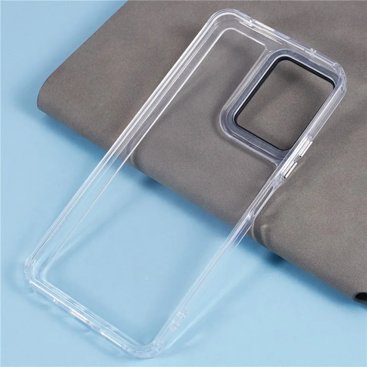 Para Xiaomi 12 5G / 12X 5G / 12S 5G Funda Transparente de PC+TPU Antichoque - Transparente