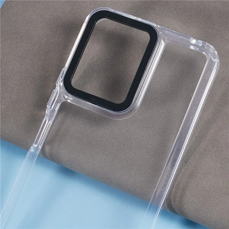 Para Xiaomi 12 5G / 12X 5G / 12S 5G Funda Transparente de PC+TPU Antichoque - Transparente