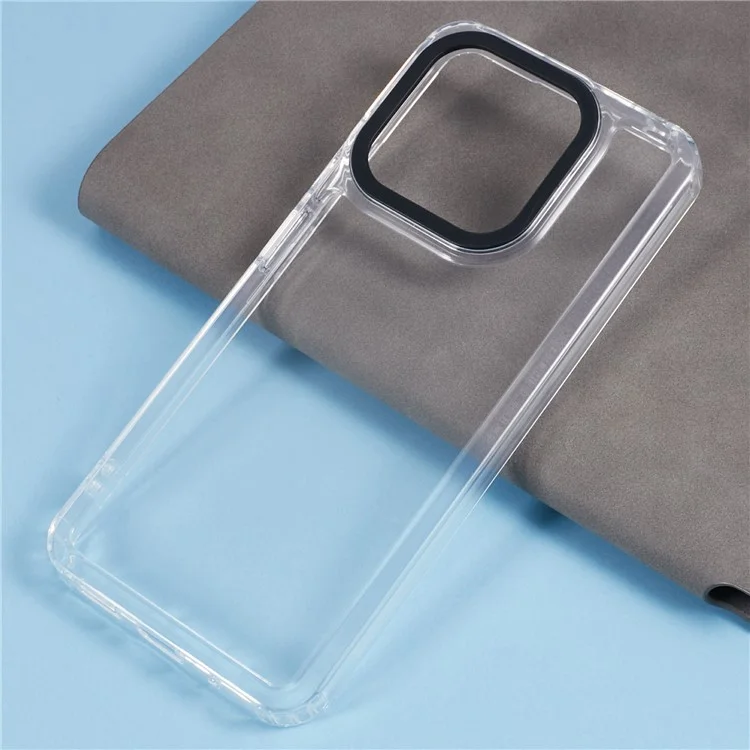 For Xiaomi Redmi 12C 4G Case PC+TPU Clear Back Phone Cover - Transparent