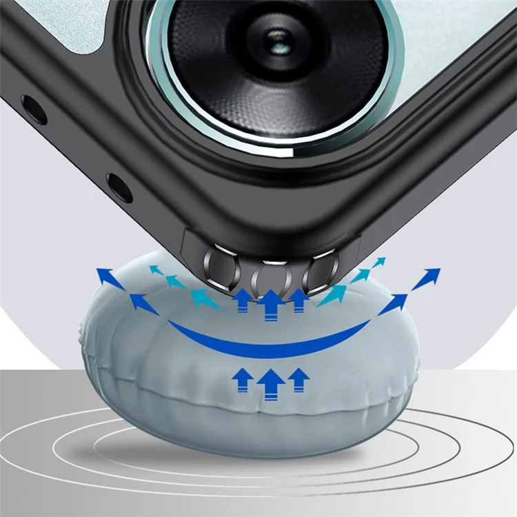 Per Xiaomi Redmi Turbo 3 5G / Poco F6 5G Custodia per telefono Custodia per telefono mobile TPU + PC all'ingrosso - Nero