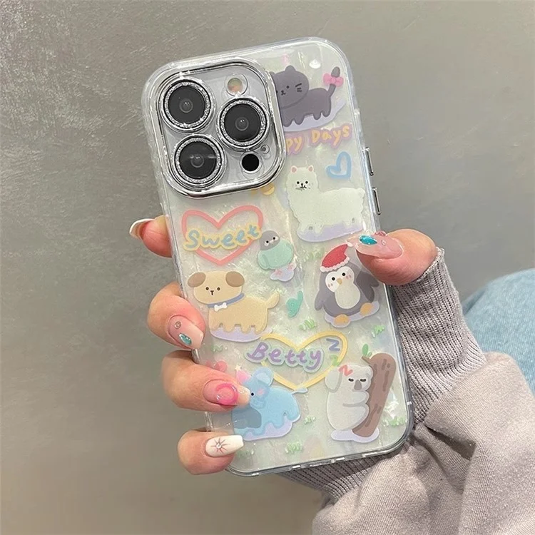 PC+TPU Phone Cover for iPhone 14 Pro Max Wholesale Phone Cases Cartoon Pattern Phone Shell