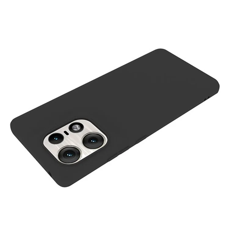 For Motorola Edge 50 Pro 5G Case Slim Design Matte Soft TPU Protective Phone Cover - Black