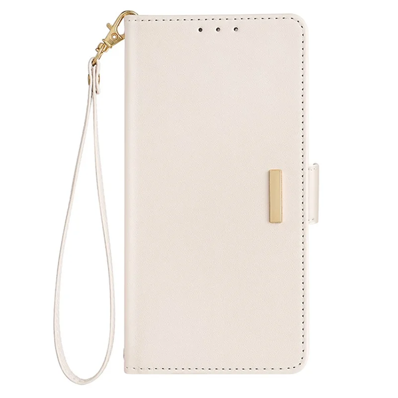 For TECNO Spark 20 Pro+ Phone Bag Crossbody Leather Wallet Case with Wallet Stand - White