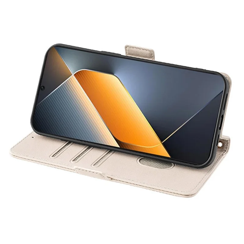 For TECNO Spark 20 Pro+ Phone Bag Crossbody Leather Wallet Case with Wallet Stand - White