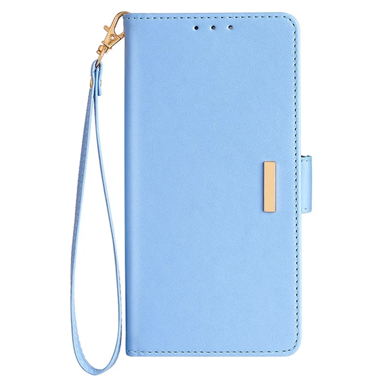 For Meizu Note 9 Case PU Leather Shockproof TPU Shell Wallet Phone Cover RFID Blocking - Blue