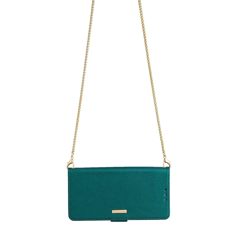 For Huawei nova 12 Pro 5G / nova 12 Ultra 5G Case RFID Blocking PU Leather Stand Crossbody Phone Cover - Green