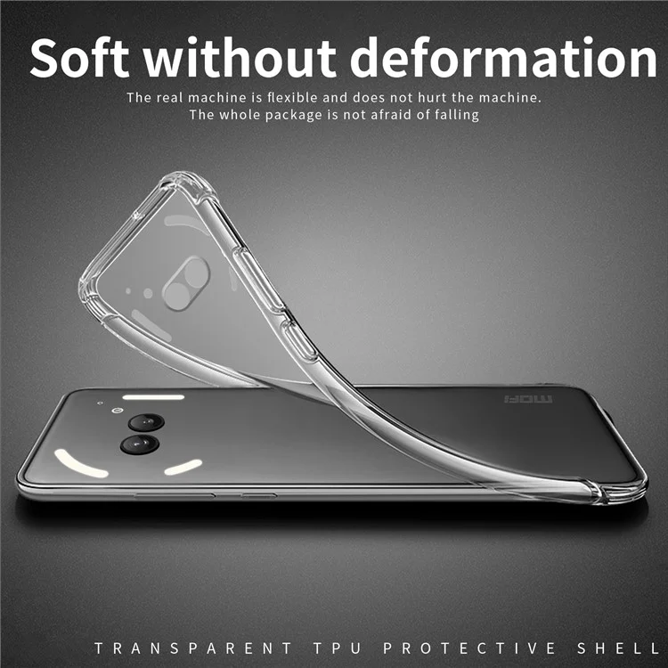 MOFI For Nothing Phone (2a) Plus / Phone (2a) Capa TPU Acabamento Suave