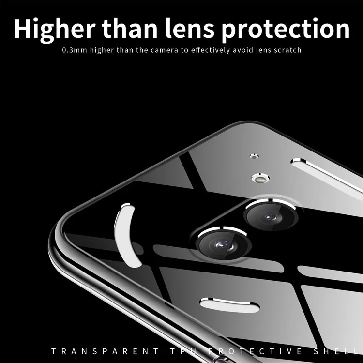 MOFI For Nothing Phone (2a) Plus / Phone (2a) Capa TPU Acabamento Suave