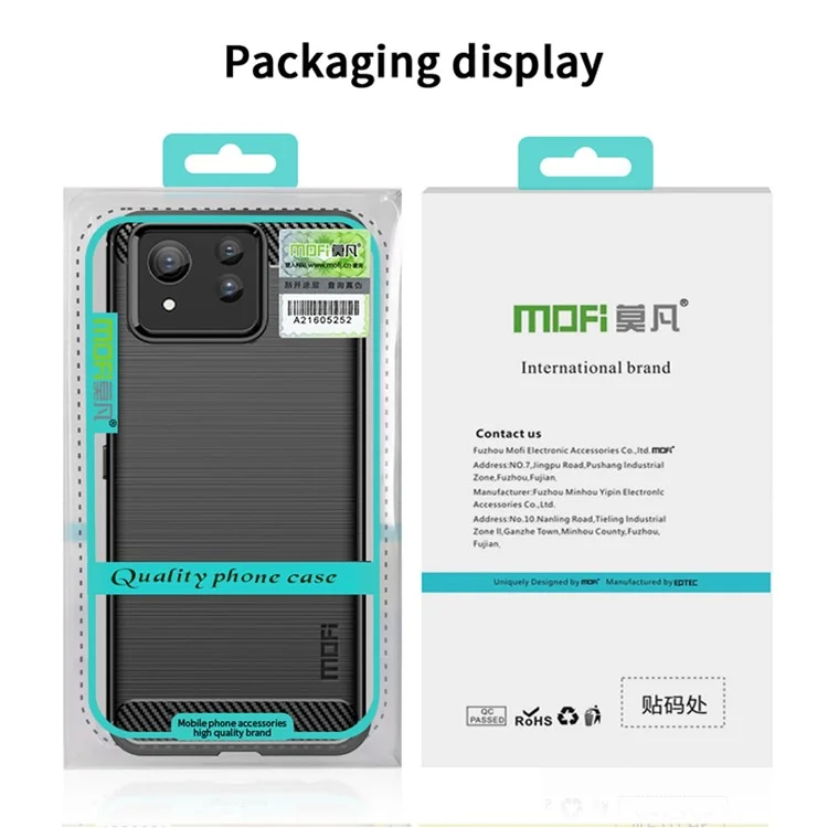 MOFI JK TPU Série-1 Para Asus Zenfone 11 Ultra 5G Capa TPU Anti-arranhões Capa de Telefone Slim - Preto
