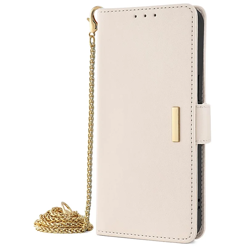 For Huawei Mate 60 Pro / Mate 60 Pro+ Case with Shoulder Strap RFID Blocking Leather Phone Cover - White