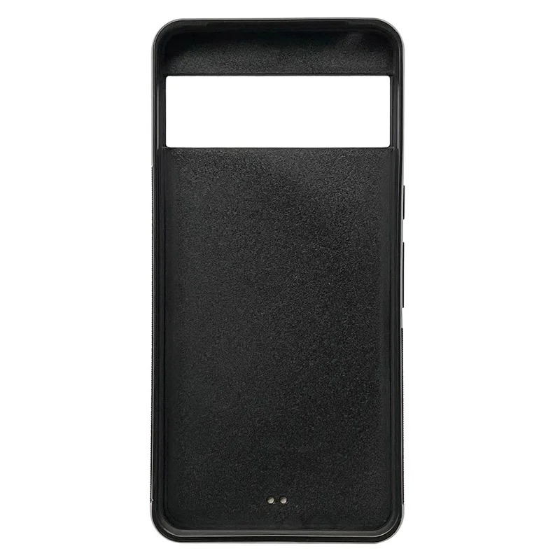 For Google Pixel 7 5G Protective Case Calf Texture Leather+TPU Phone Cover - Brown