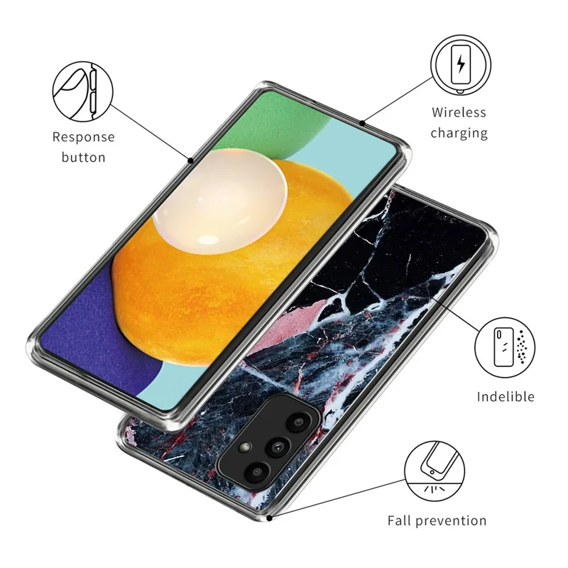 Per Samsung Galaxy A15 4G / A15 5G Custodie per telefono cellulare Stampa di motivi TPU Anti-graffio - Stile A
