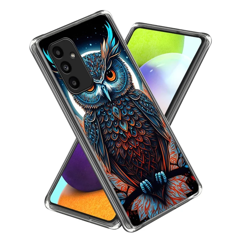 For Samsung Galaxy A15 4G / A15 5G Cell Phone Cases Pattern Printing TPU Scratch-proof Cover - Style D