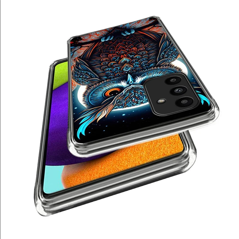 For Samsung Galaxy A15 4G / A15 5G Cell Phone Cases Pattern Printing TPU Scratch-proof Cover - Style D